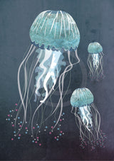 Jellyfish in the Deep Ocean