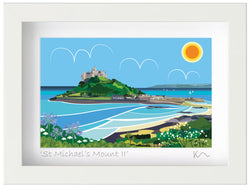 SALE Small framed print - St Michael's Mount II