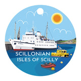Scillonian at St Mary's