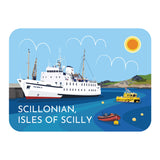 Scillonian at St Mary's