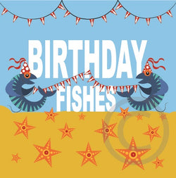 Birthday Fishes card