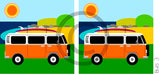 Bus (Camper Van) orange