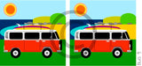 Bus (Camper Van) red