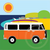 Bus (Camper Van) orange