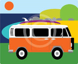 Bus (Camper Van) orange