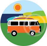 Bus (Camper Van) orange