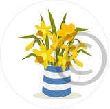 Daffodil Vase