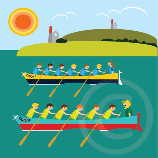 Gig Racing Art Gig Racing – Cornishbirdinthesticks