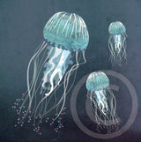 Jellyfish in the Deep Ocean