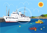 Scillonian at St Mary's