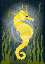 Seahorse - yellow