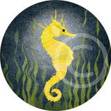 Seahorse - yellow